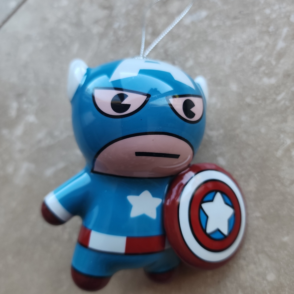 Marvel Captain America , Superhero Action Figure, Ornament